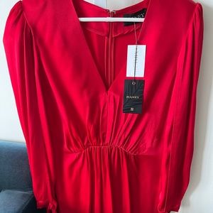 Haney Cherry Joplin Cocktail Dress